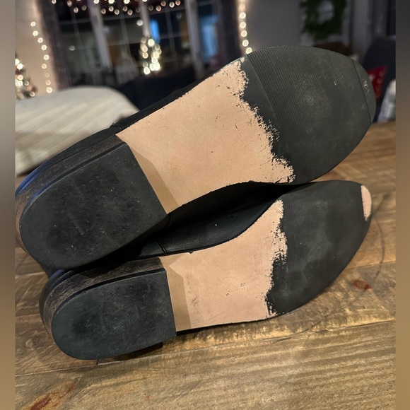 Vintage Hippopotamus Two Toned Leather Riding Boots Size 8.5 Made in Brazil - Picture 6 of 7